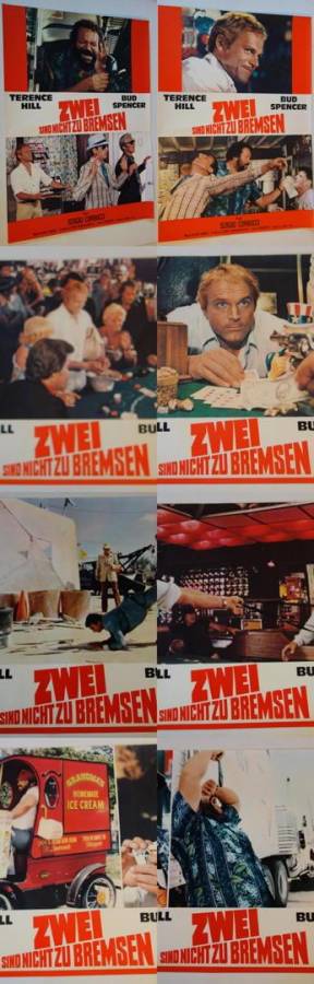 Zwei sind nicht zu bremsen originales deutsches Fotobust-Set